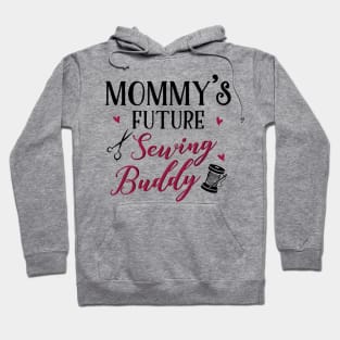 Sewing Mom and Baby Matching T-shirts Gift Hoodie